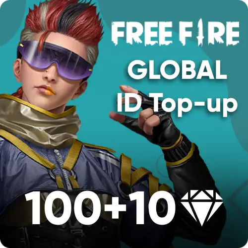 Free Fire 100+10 Diamonds