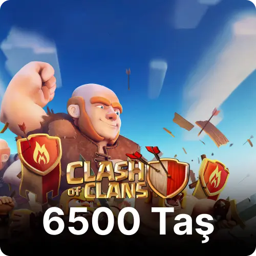 Clash Of Clans 6500 Gems