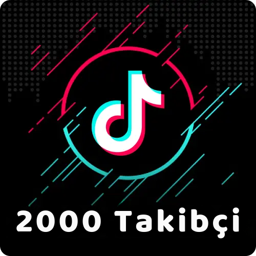 TikTok 2000 Takibçi